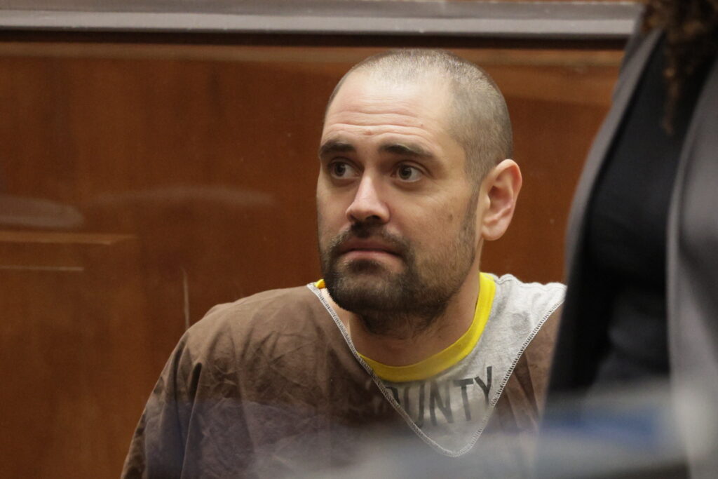 Nick Reiner in court in February.