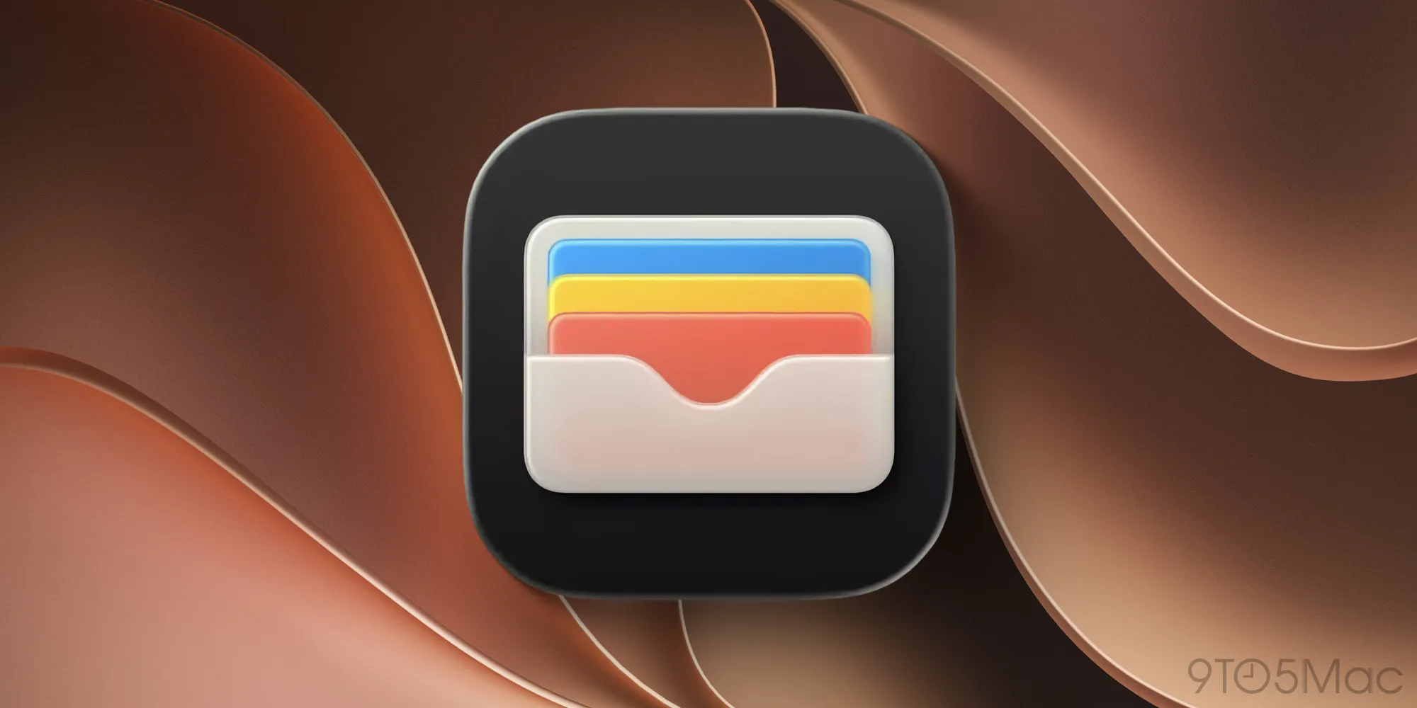 Apple wallet ios 27 red bg