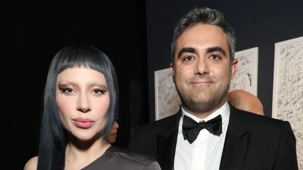 B51aa19d5cde the red carpet pictured lady gaga and michael polansky on sunday february 16 202