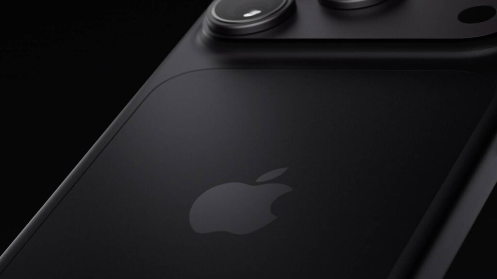 Deep black iphone 18 pro