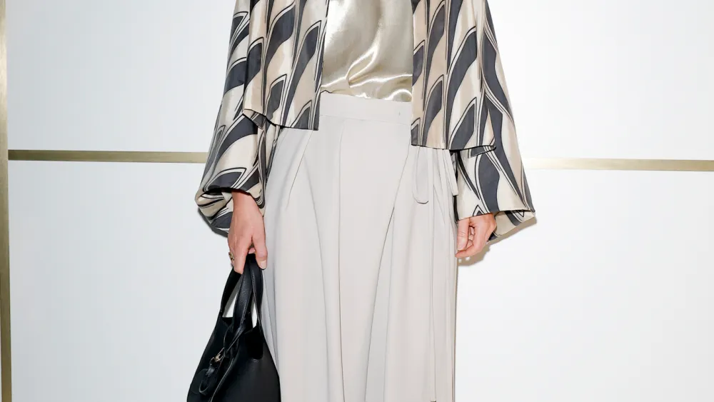 Celebrities Front Row at Giorgio Armani Spring 2027 Ready-to-Wear Show