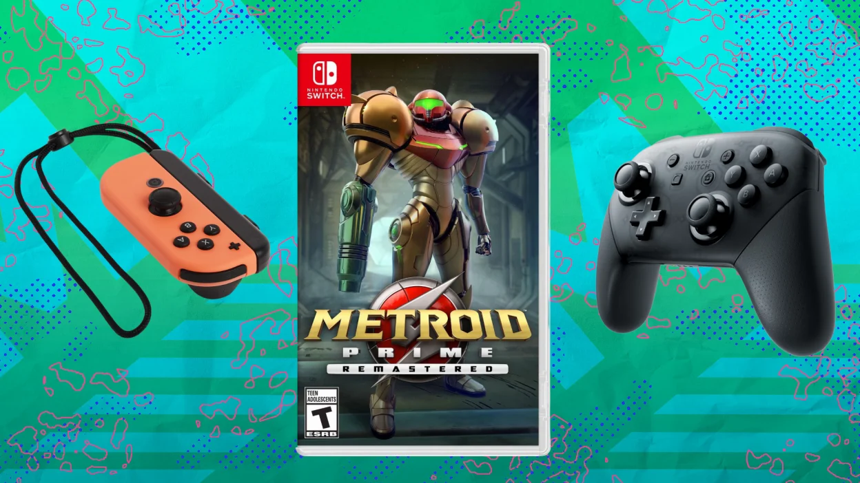 Nintendo controllers + Metroid Prime