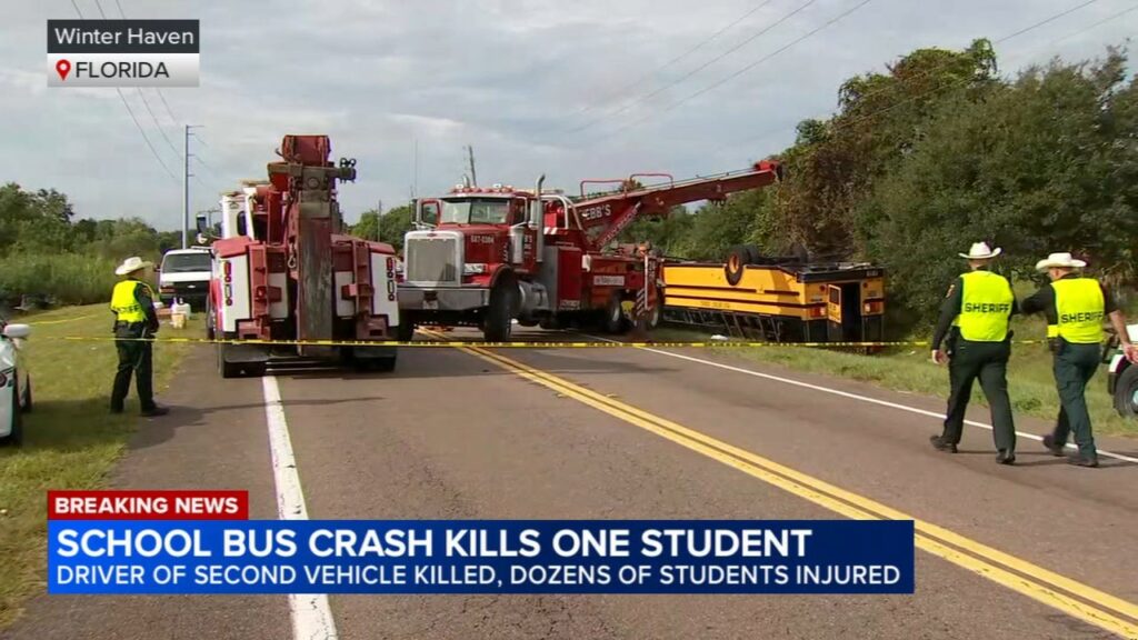 19910399 100526 wls school bus crash fl 11a vid