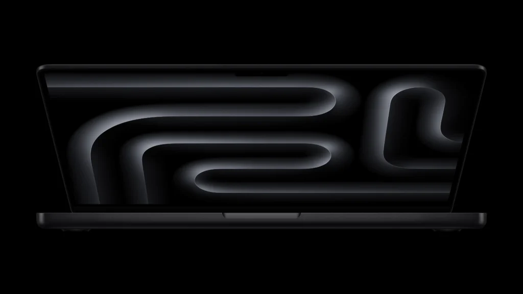 Apple macbook pro 14 in front 251015
