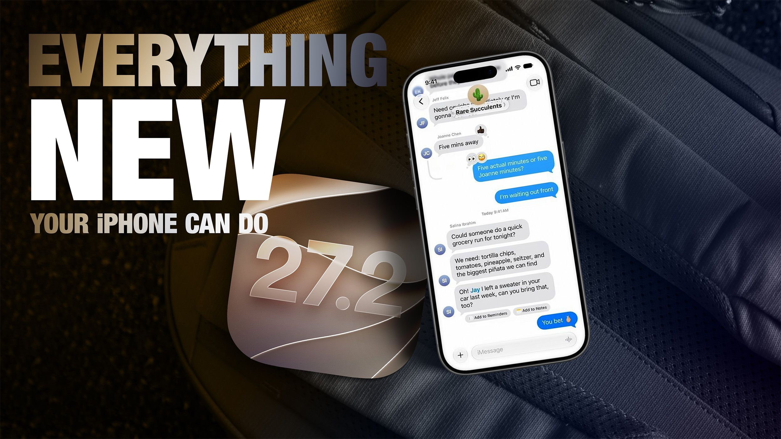 Everything new your iphone can do on ios 27 2 feature 1