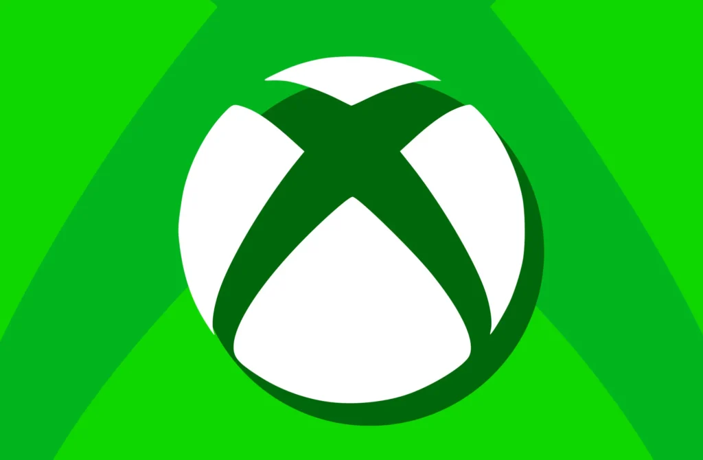 Vector illustration of the Xbox logo.