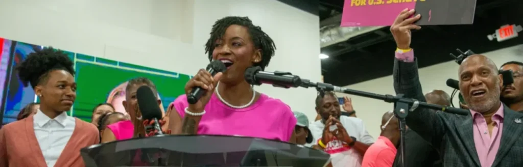 Angie nixon wins democratic primary scaled